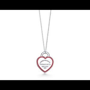 Tiffany & Co. Return to Tiffany Red Heart necklace